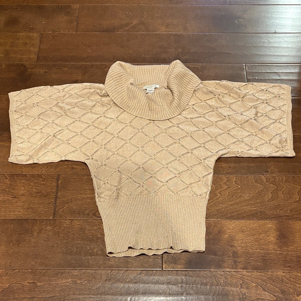 Arden B Diamond Cowlneck Sweater